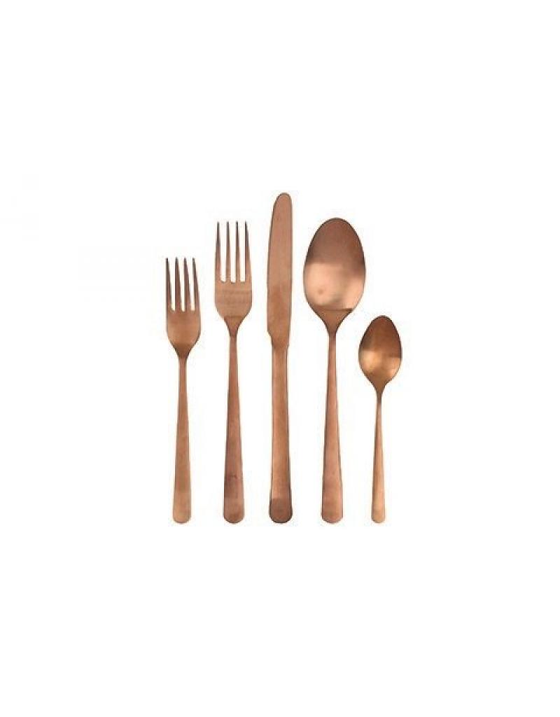 Matte Copper Oslo Cutlery Set